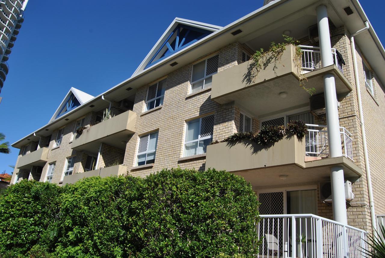 Budds Beach Apartments Surfers Paradise Exterior photo